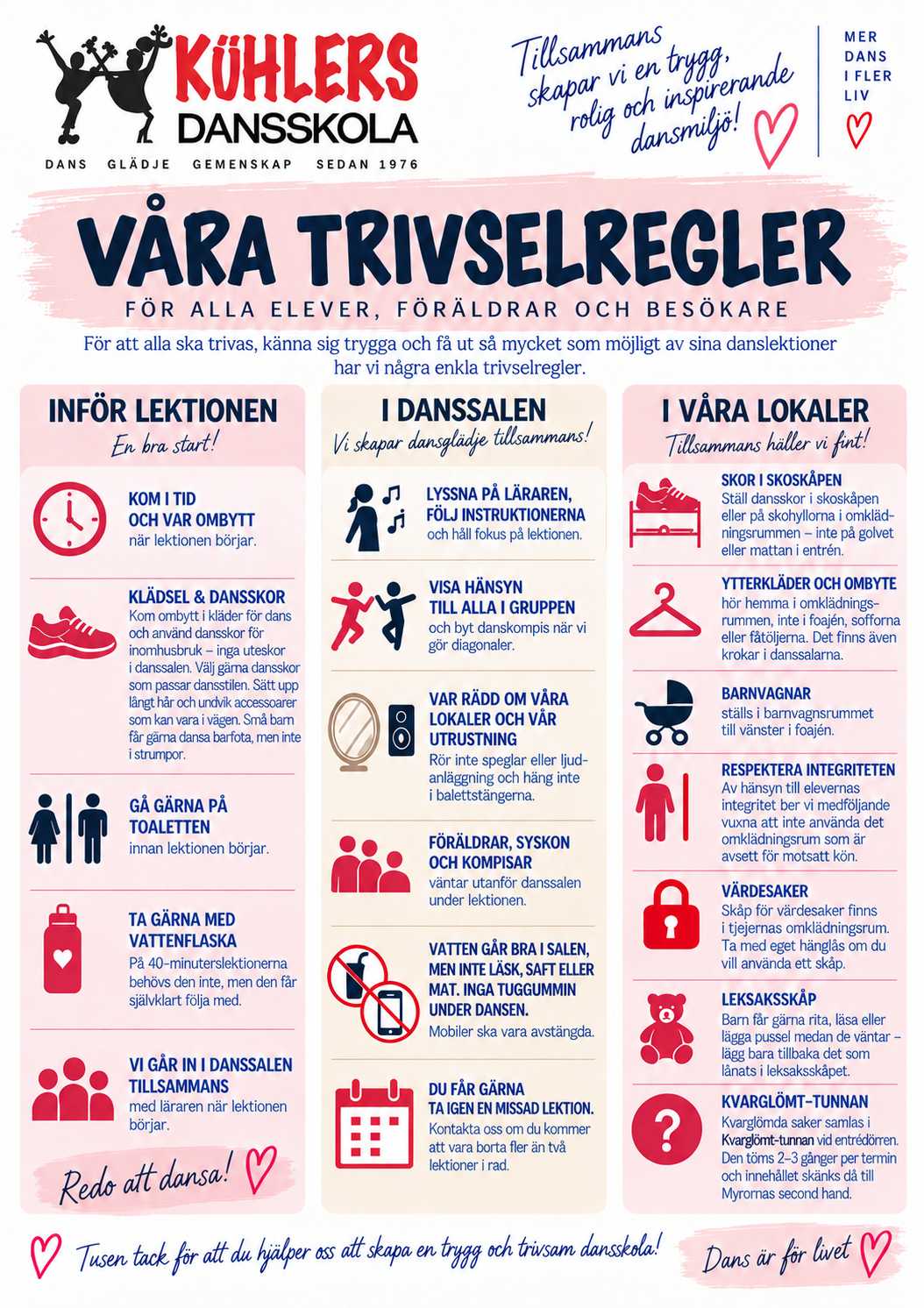 Våra trivselregler